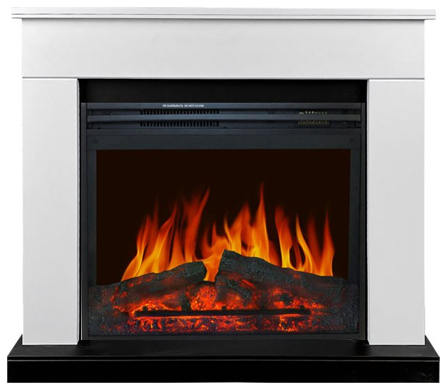 Изображение товара Каминокомплект Royal Flame Bergen с очагом Jupiter FX N белый черный