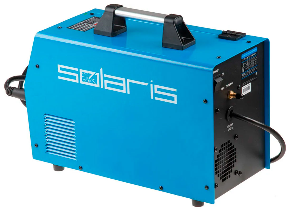 Изображение товара Полуавтомат сварочный Solaris TOPMIG-226WG3 220В MIG/FLUX инвертор