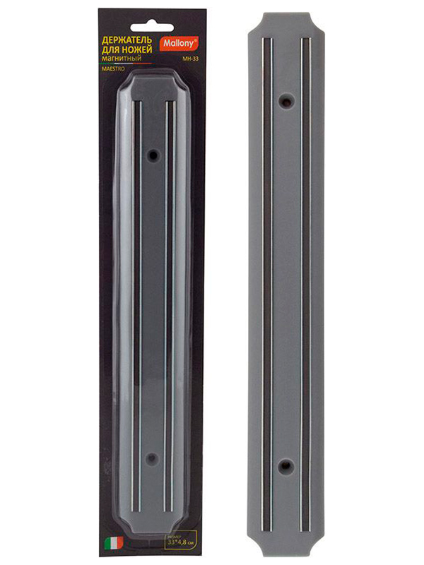 Изображение товара Магнитный держатель для ножей Mallony MAESTRO MH-33 33х4.8 см (006680)