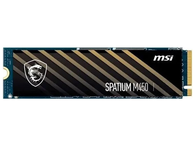 Изображение товара SSD накопитель MSI M.2 SPATIUM M450 500 Гб PCIe 4.0 3D NAND (S78-440K220-P83)