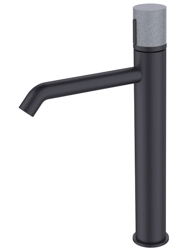 Изображение товара Смеситель для раковины Bronze de Luxe FOCUS черный или серый интерьерный дизайн