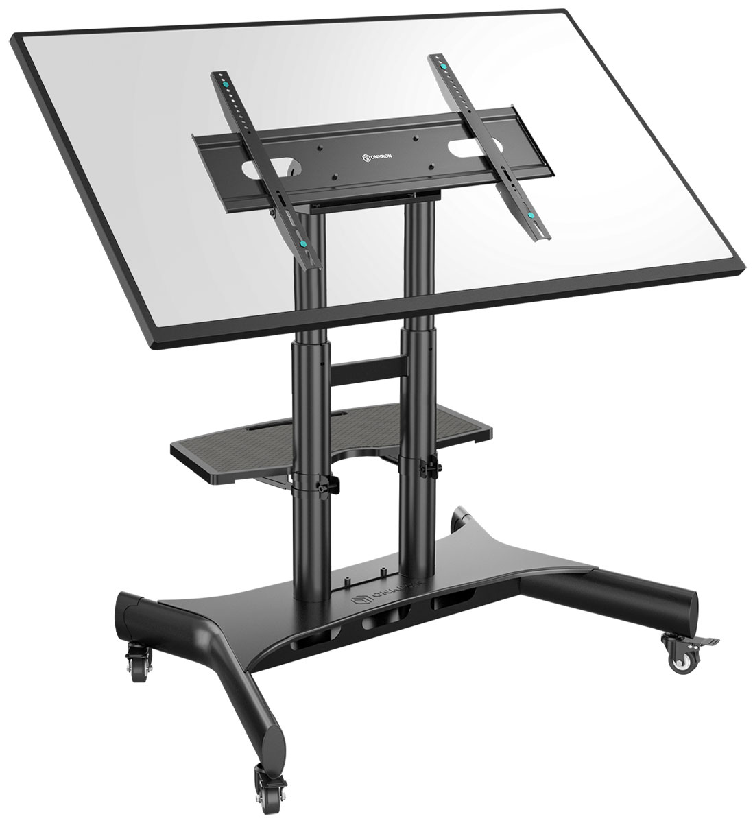 Изображение товара Мобильная стойка для ТВ и интерактивных панелей Onkron TS1380 черная