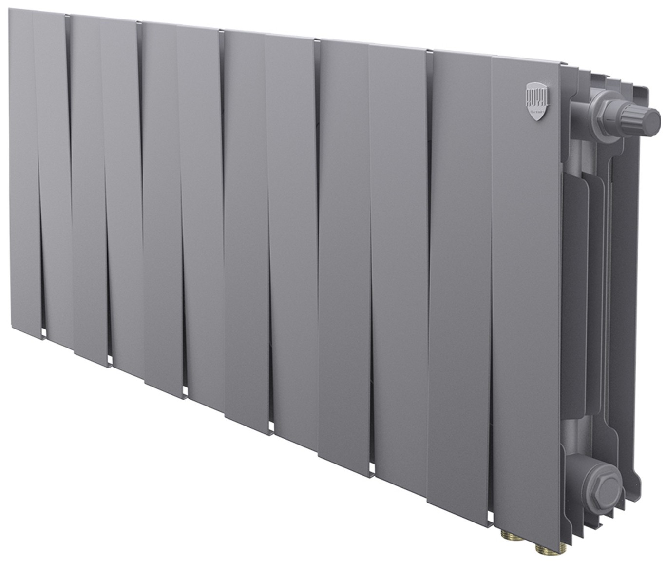 Изображение товара Радиатор отопления Royal Thermo PianoForte 300 Silver Satin VDR80 12 секций