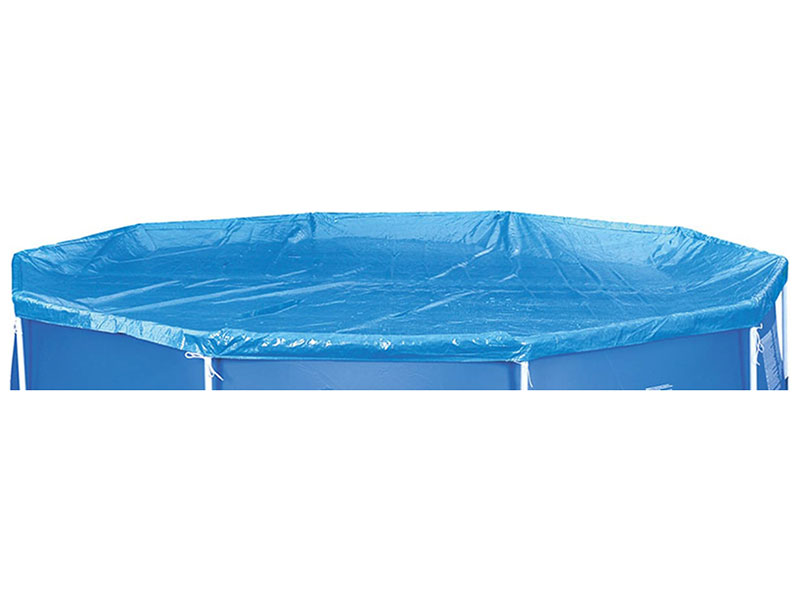 Изображение товара Тент для каркасного бассейна Avenli 36125-1 диаметр 360 см голубой защитный покрытие