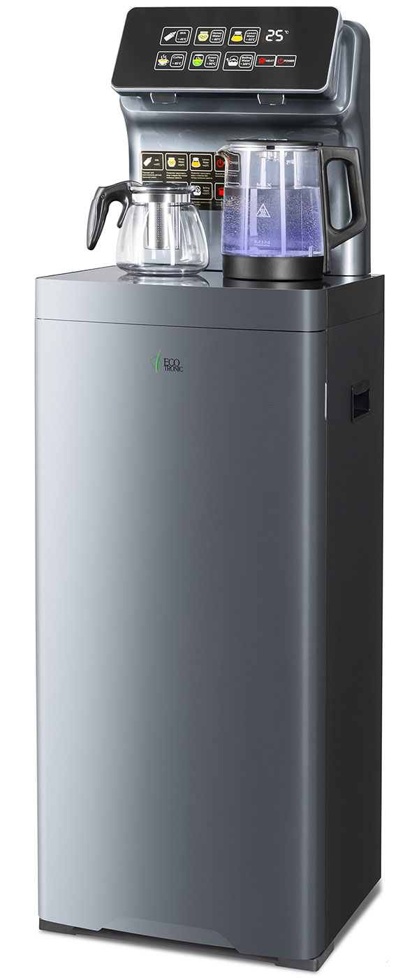 Изображение товара Напольный кулер Ecotronic TB15-LNR с чайным столиком и дистанционным управлением Изображение товара Напольный кулер Ecotronic TB15-LNR с чайным столиком и дистанционным управлением