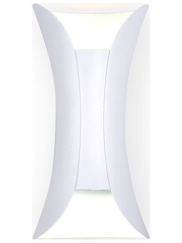 Изображение товара Уличный настенный светодиодный светильник Ambrella Light Sota FW192 23 м2 белый металл IP54