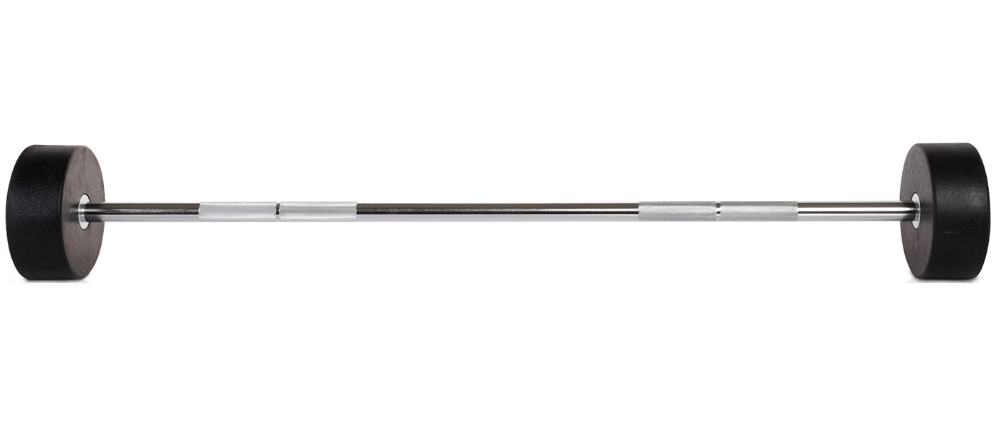 

Штанга Unix Fit PRO, прямая, обрезиненная, 30 кг, Черный