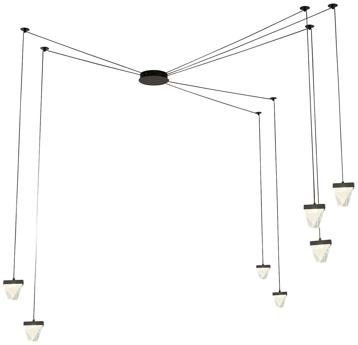 Изображение товара Подвесная светодиодная люстра Lussole Loft Littlerock, LSP-7096