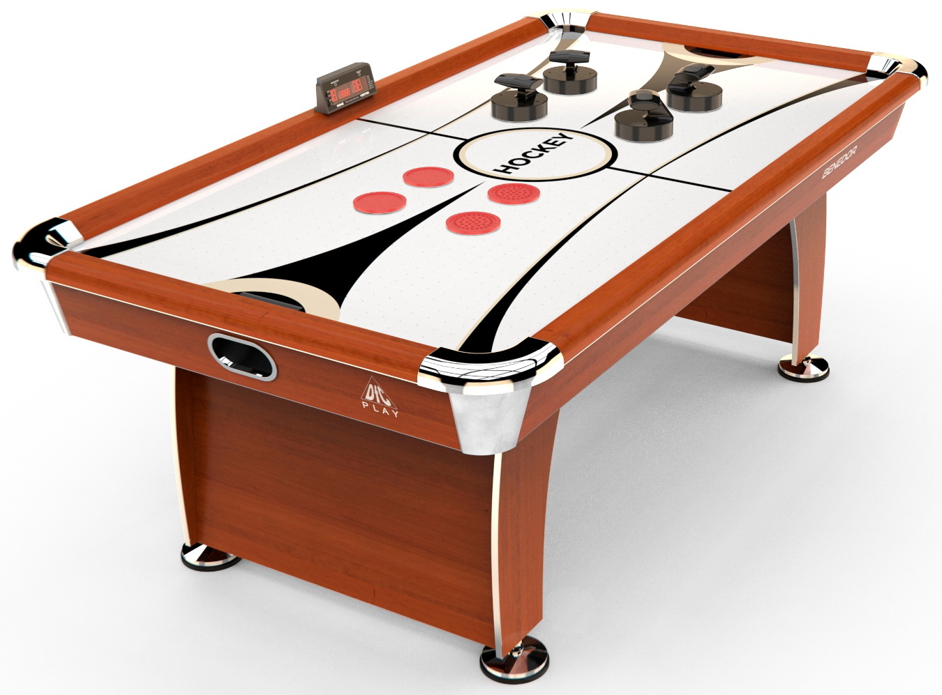 Изображение товара Игровой стол DFC аэрохоккей BENEDOR AT-350 домашний 7 футов с электронным счетчиком