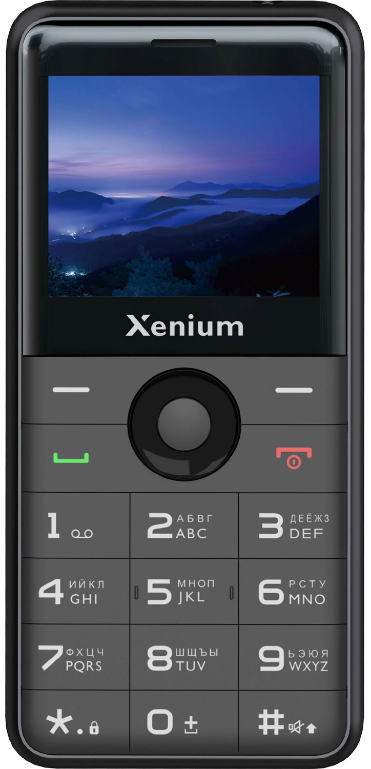 Мобильный телефон Philips XENIUM X700 черный Мобильный телефон