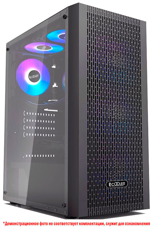 Изображение товара Компьютерный корпус PCCooler MA100 MESH BK для сборки ПК