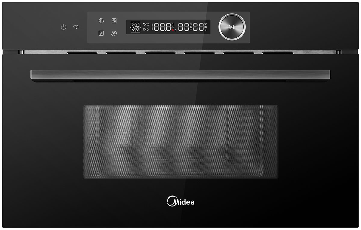 

Встраиваемая микроволновая печь СВЧ Midea MI9340GB-I, Черное стекло