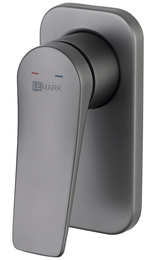 Изображение товара Встраиваемый смеситель Lemark для душа LM3723GM с керамическим картриджем и матовой поверхностью