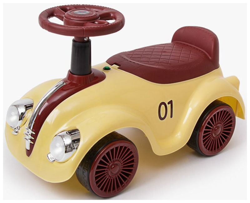 Изображение товара Толокар Amarobaby Retro, желтый/красный (AB24-7RT/0407)