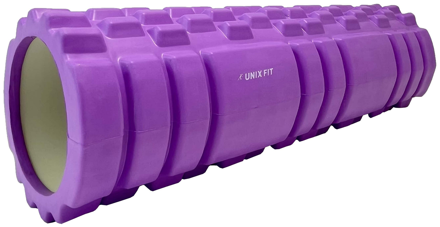 Изображение товара Ролик массажный для йоги и фитнеса Unix Fit, 45 см, фиолетовый (FRU45CMVT)
