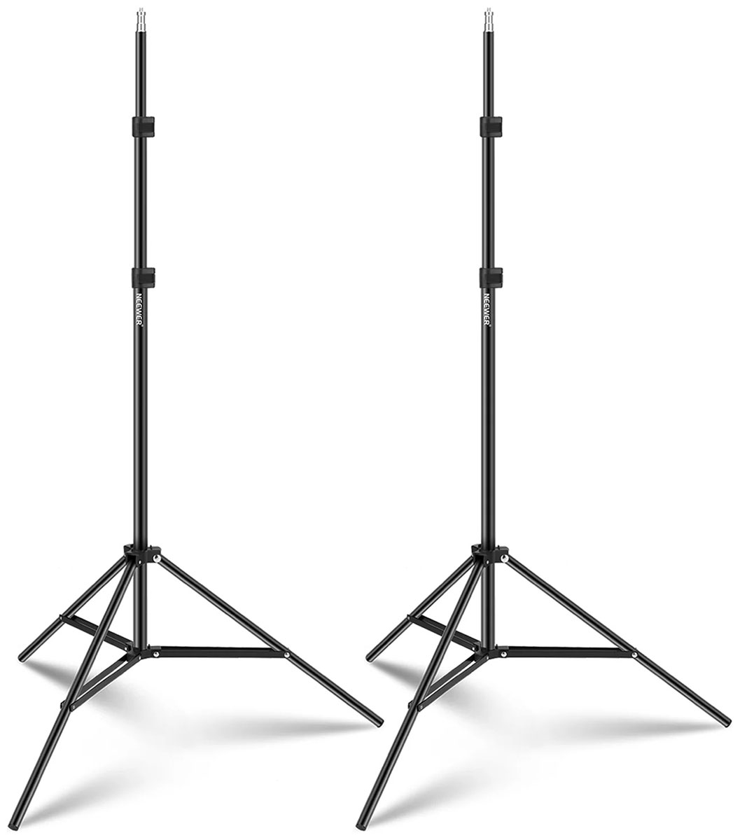 Изображение товара Штатив для видеосвета Neewer ST210 210 см 2 шт алюминиевый сплав