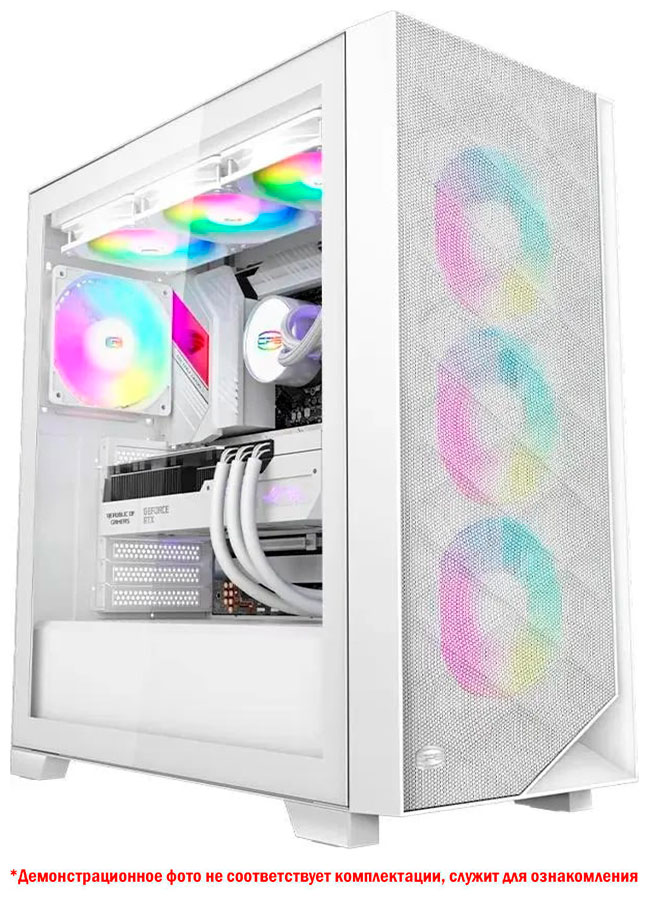 Изображение товара Компьютерный корпус PCCooler C3D510 WH ARGB