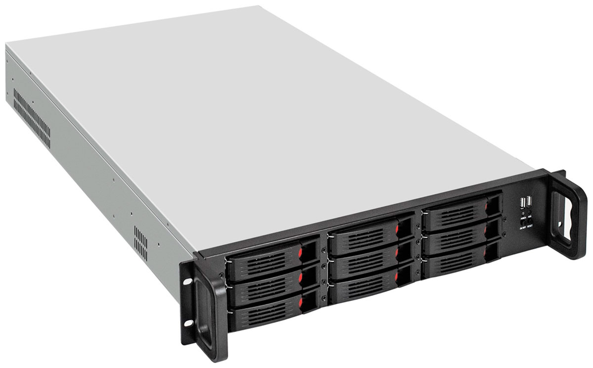 Изображение товара Серверный корпус ExeGate Pro 2U650-HS09 без БП 2U стандарт форм-фактора