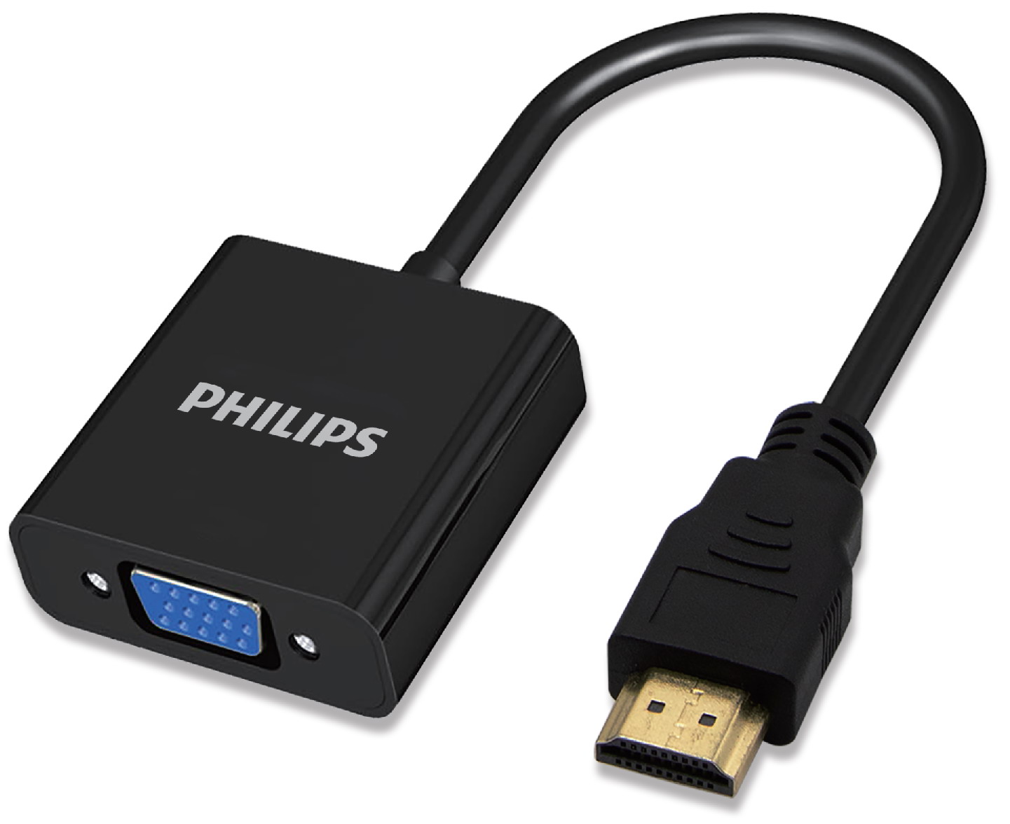 Адаптер-переxодник Philips HDMI - VGA, длина кабеля 10 см (SWA3093) Адаптер-переxодник Philips HDMI - VGA, длина кабеля 10 см (SWA3093)