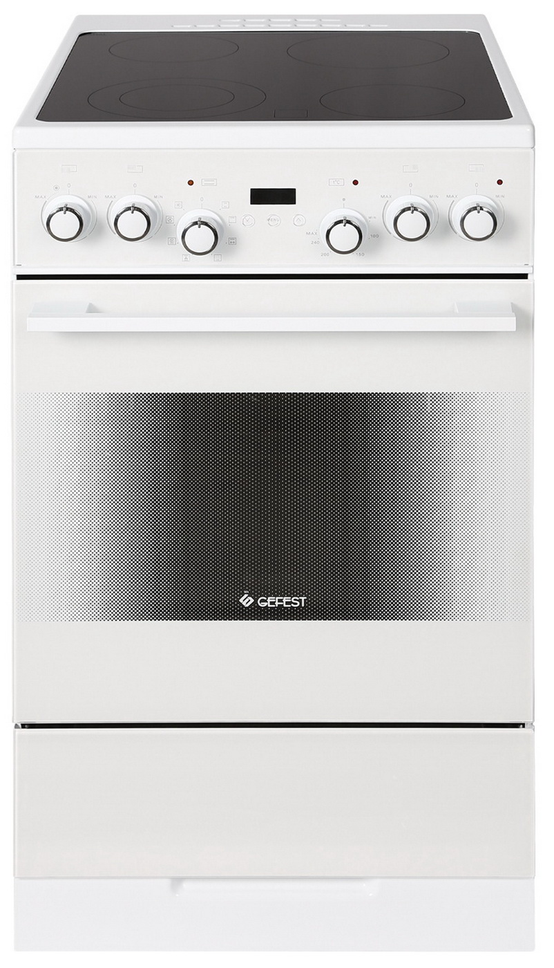 Изображение товара Электроплита Gefest 5560-03 0040 с духовкой и грилем белая