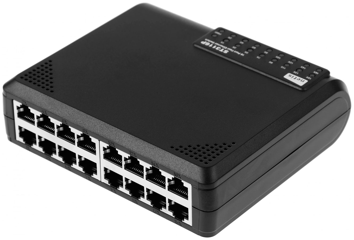 Изображение товара Коммутатор Netis ST3116P L2 16 портов Ethernet безвентиляторный