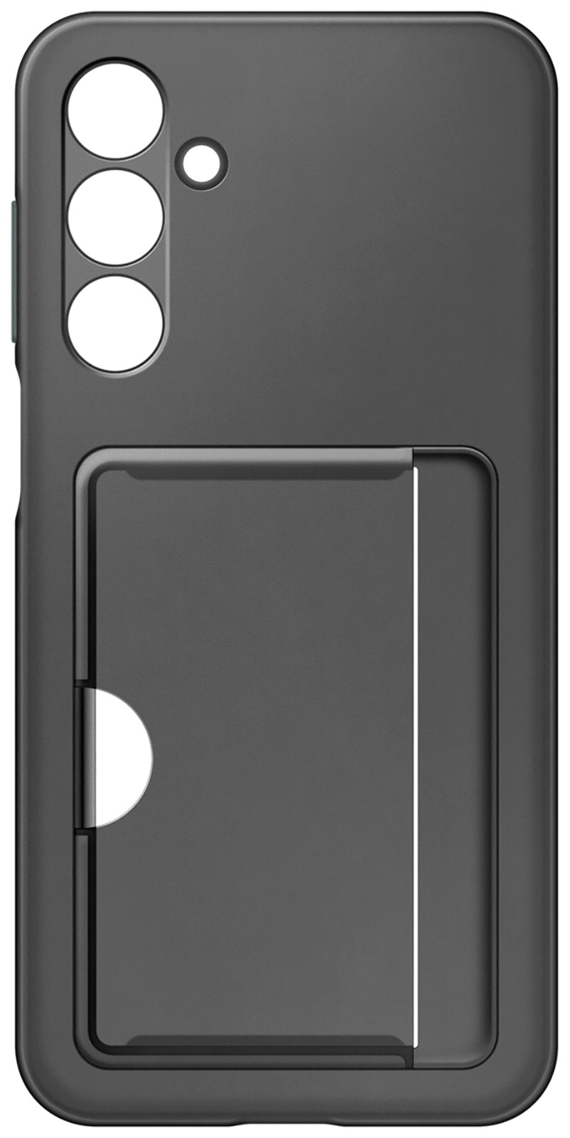 Изображение товара Чехол-накладка для Samsung Galaxy A16 с отделением для карт Card Slot Case черный