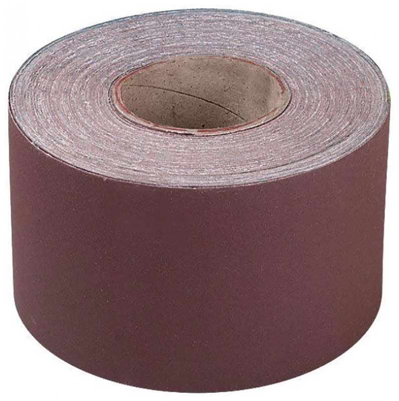 Изображение товара Рулон шлифовальный на тканевой основе Fit алюминий-оксидный 115 мм х 50 м Р 40