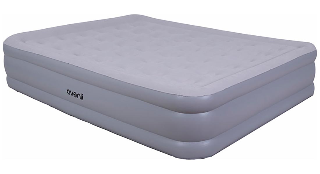 Изображение товара Матрас надувной Avenli двухместный, Queen-size, со съемным встроенным электронасосом, 203х157х47 см (27490EU)