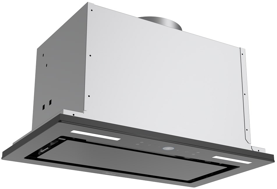Изображение товара Вытяжка Midea MH60I530GB скрытая со стеклянной панелью 900 м3/ч