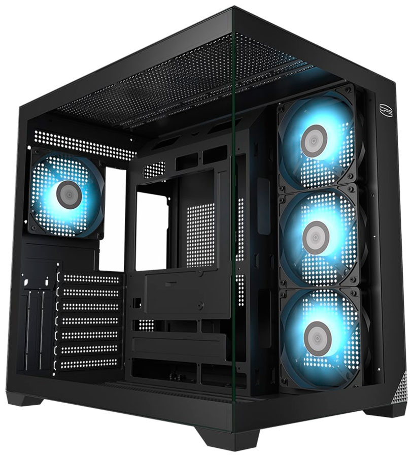 Изображение товара Компьютерный корпус PCCooler C3 T700 ARGB BK с RGB вентиляторами