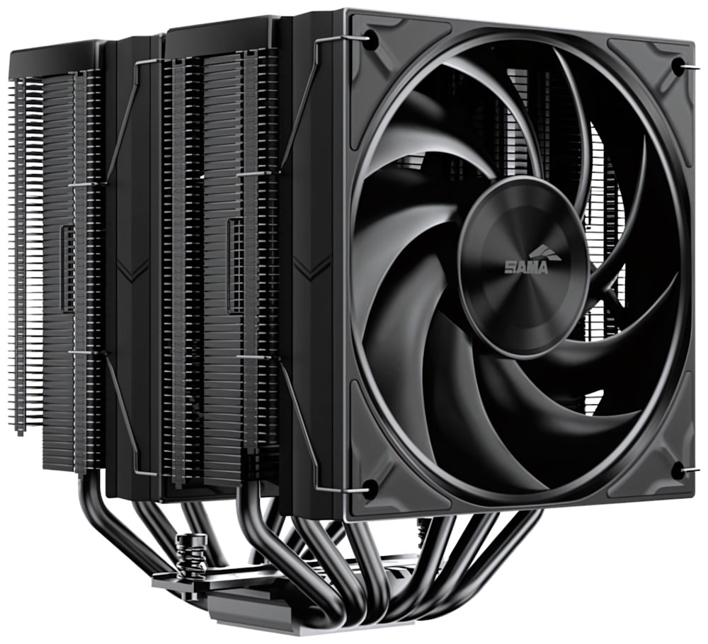 

Кулер для процессора Sama A60B (A60-BKWNNXOX-G), Черный