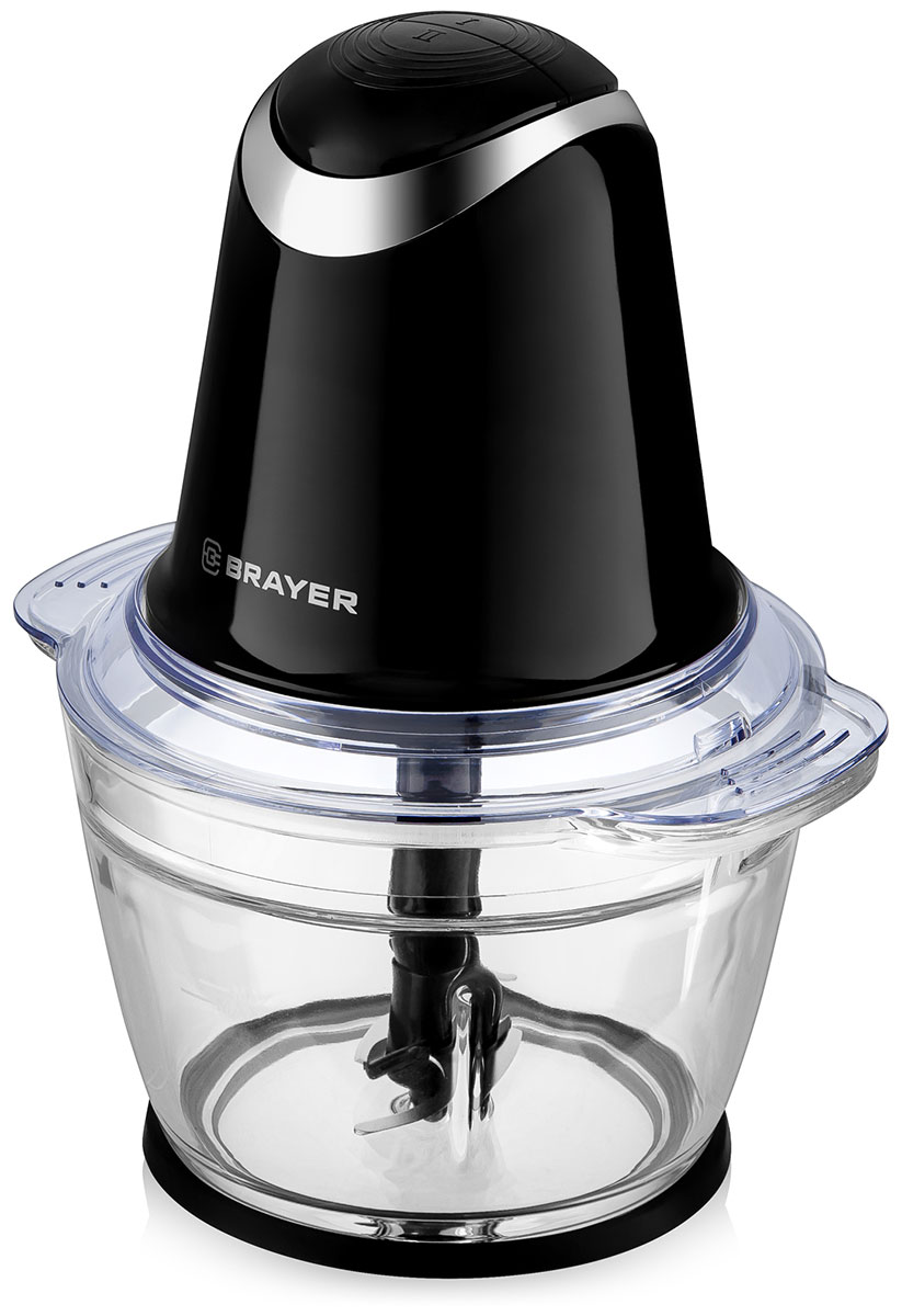 Изображение товара Измельчитель Brayer BR1406 мощность 500 Вт стеклянная чаша 1 литр