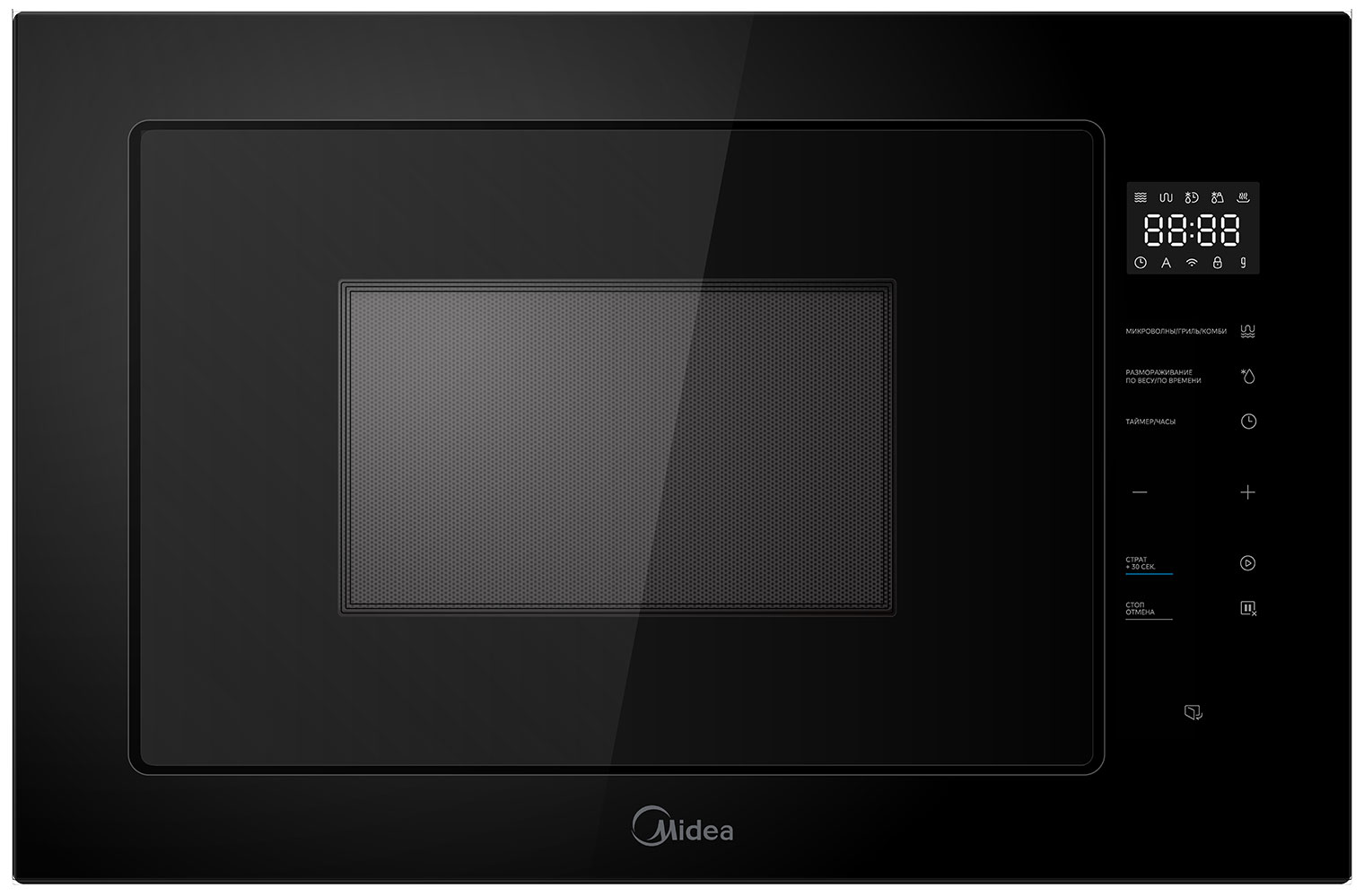 

Встраиваемая микроволновая печь СВЧ Midea MI10257GB, Черный