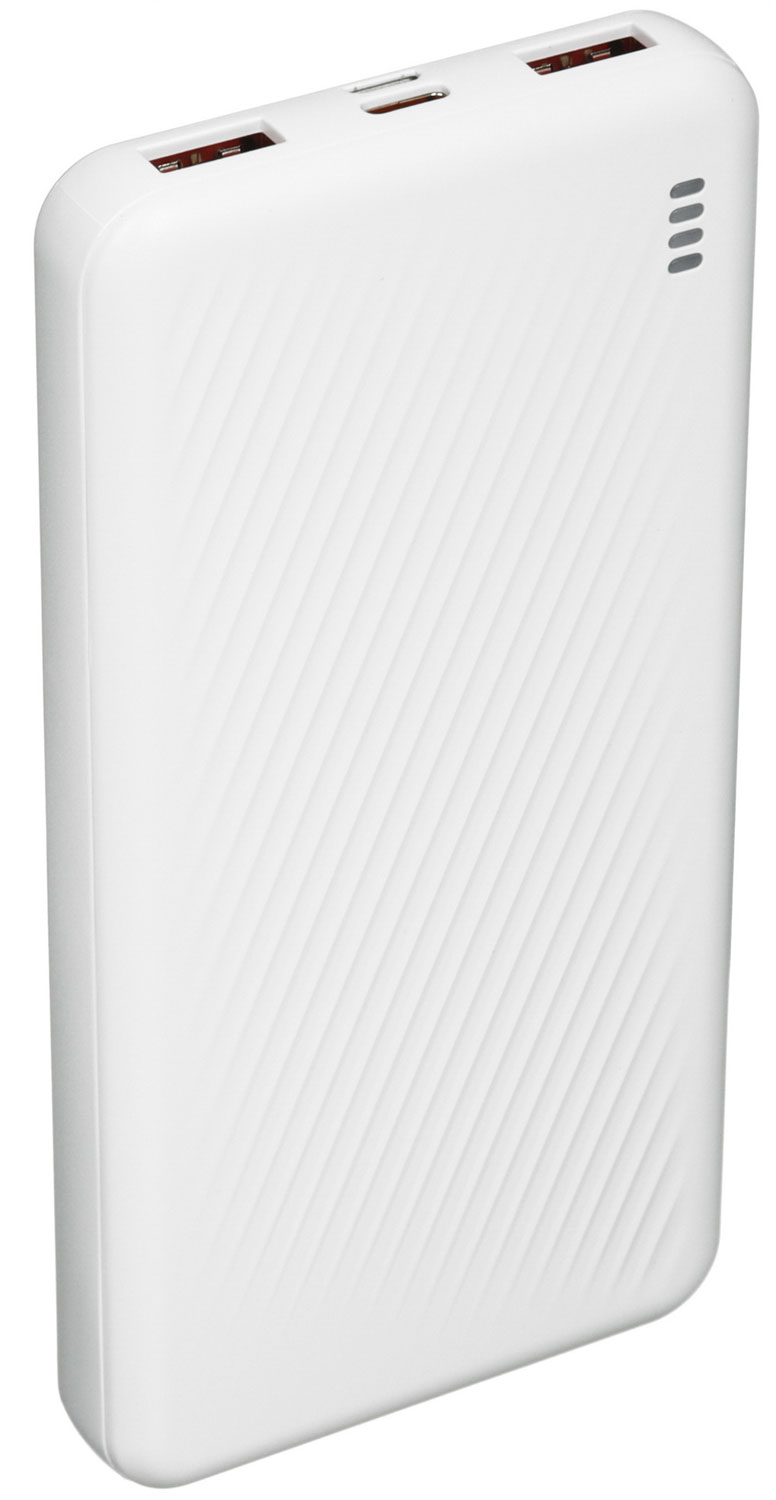 Изображение товара Внешний аккумулятор Borofone BJ56, 10000 mAh, 2 USB+Type-C, 2.0 A, 22.5 W, PD 20 W, быстрая зарядка, LED, белый