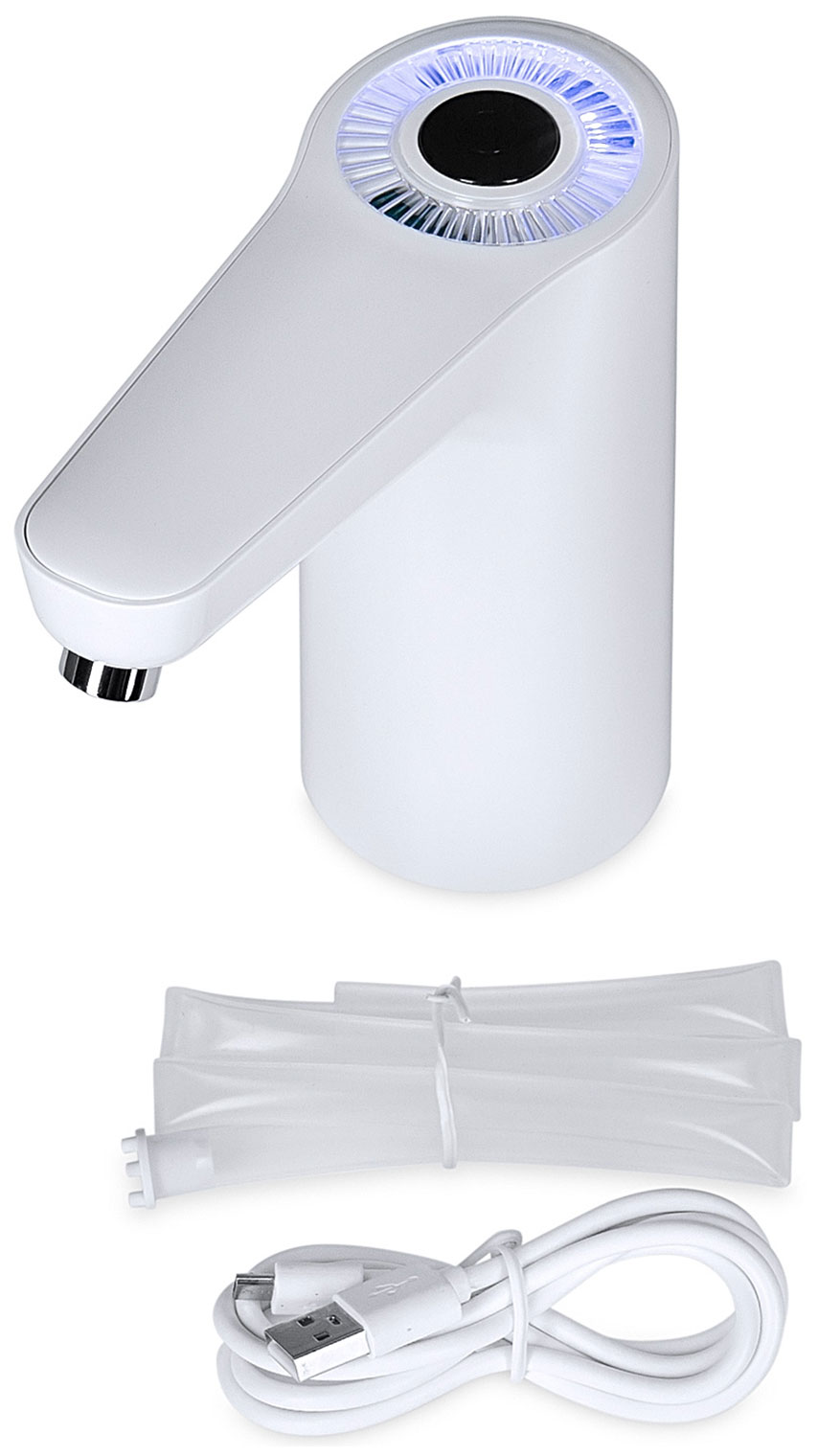 Изображение товара Помпа аккумуляторная Ecotronic PLR-420 для воды с USB зарядкой и индикатором