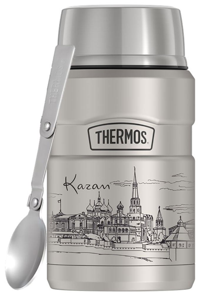 

Термос с ложкой Thermos SK3021 Kazan, 0.7L (563064), Нержавеющая сталь