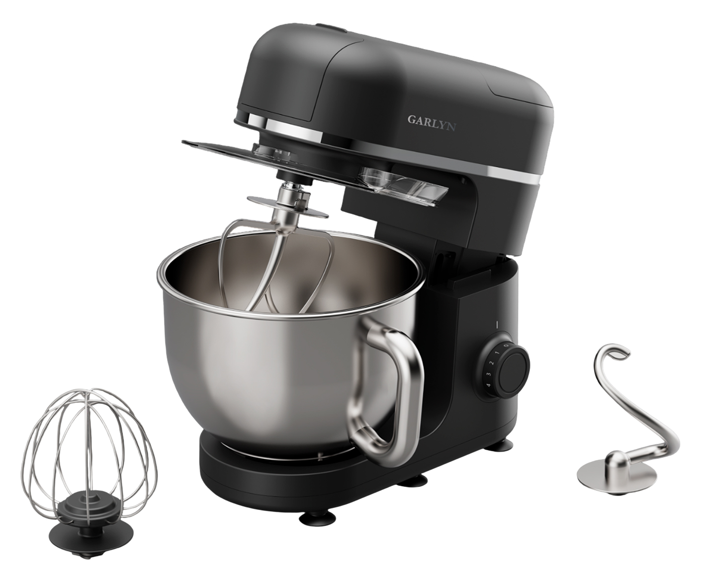 Изображение товара Кухонная машина Garlyn S-550 мощностью 1500 Вт с набором насадок и защитой