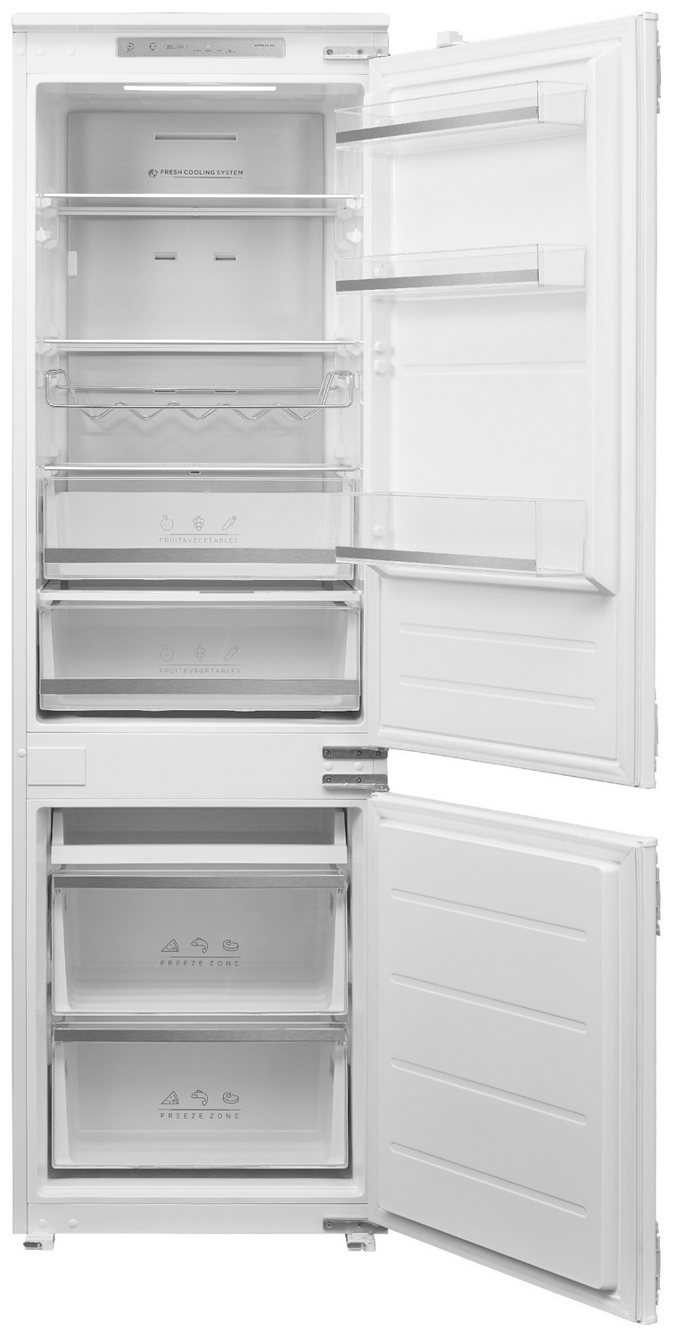 Изображение товара Встраиваемый двухкамерный холодильник Korting KSI 17545 CFNF A++