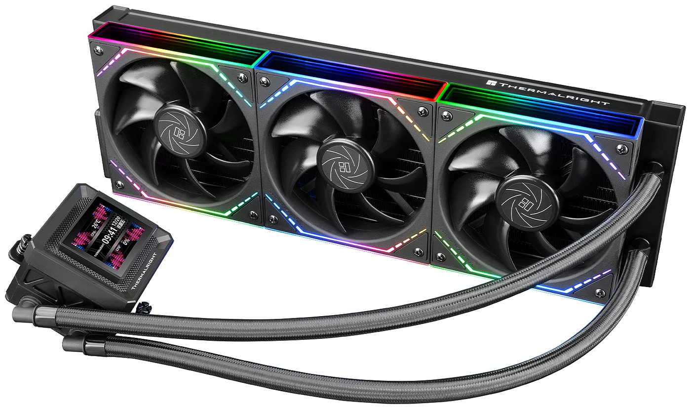 Изображение товара СЖО для процессоров Thermalright Frozen Warframe SE 360 ARGB V2 (F-WFRAME-SE-360-ARGB-BL-V2)