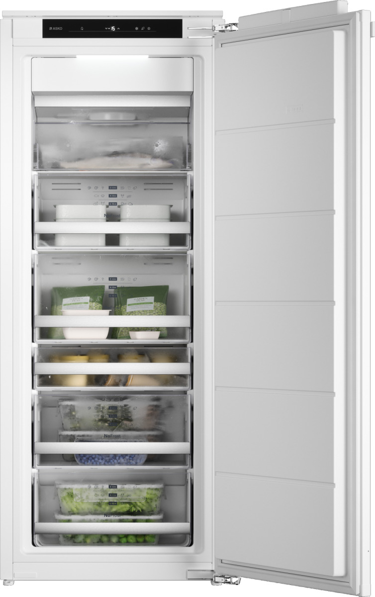 Изображение товара Встраиваемый морозильник Asko FN31442EI с системой No Frost и суперзаморозкой