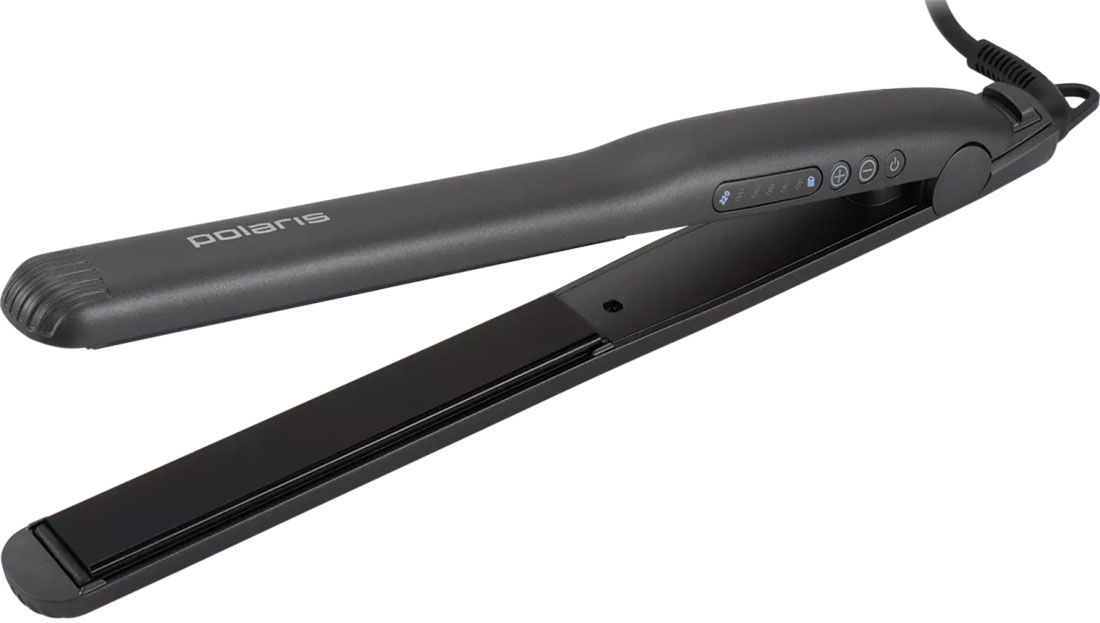 Изображение товара Щипцы для моделирования Polaris PHS 2516Mi графитовые с минеральным покрытием Black Quartz