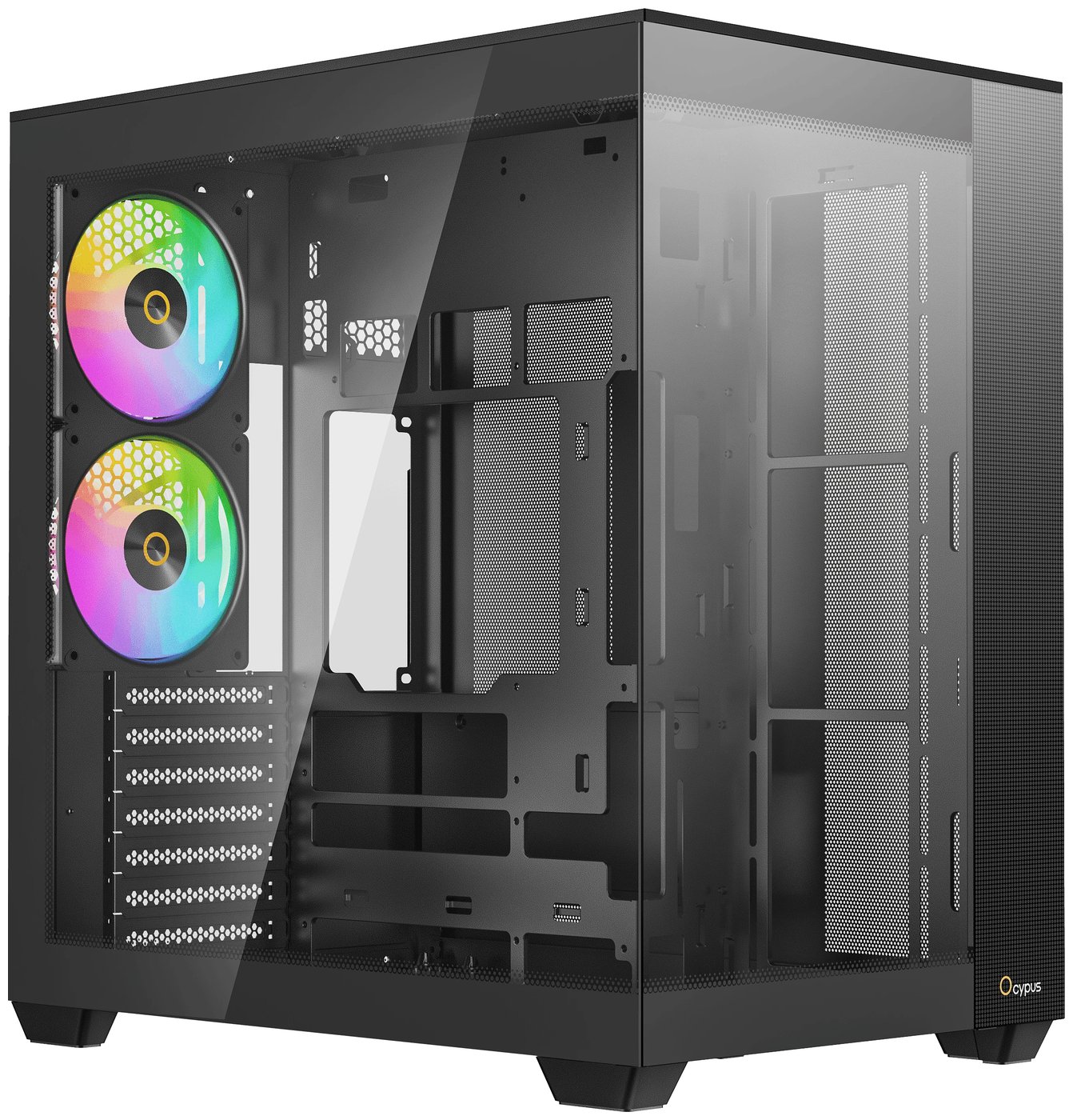 Изображение товара Компьютерный корпус Ocypus Delta C74 BK ARGB Black (Delta-C74-BKD200XX-GL) Изображение товара Компьютерный корпус Ocypus Delta C74 BK ARGB Black (Delta-C74-BKD200XX-GL)