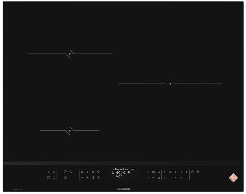 

Электрическая варочная панель De Dietrich DPI4321H, Черный/бронзовый