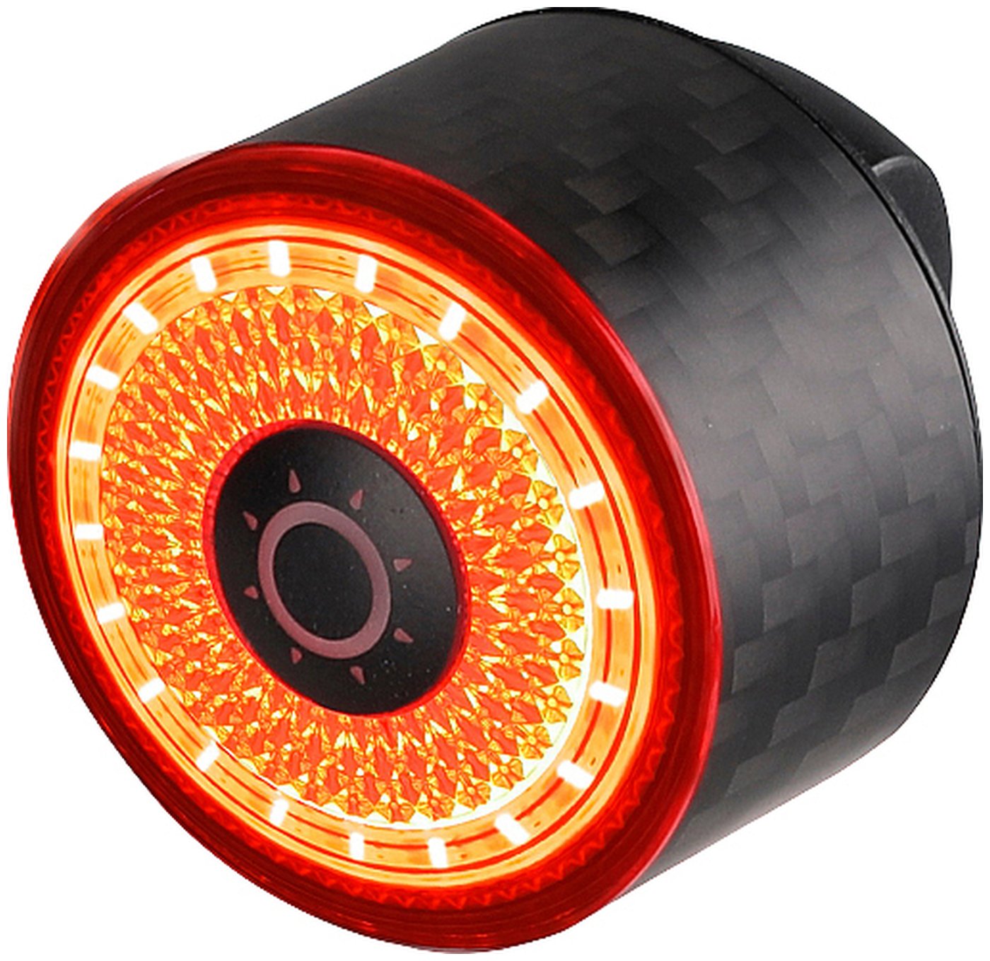 Задний велосипедный фонарь Gaciron LOOP-100 с датчиком торможения карбон 100 люмен черный 2490₽