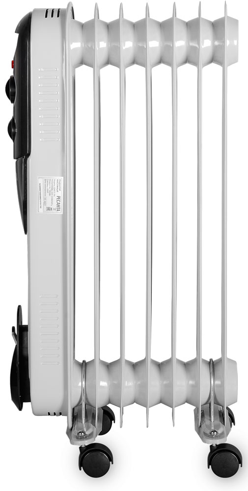 Изображение товара Масляный обогреватель Ресанта ОМПТ-7Н мощностью 1500 Вт для отопления помещений