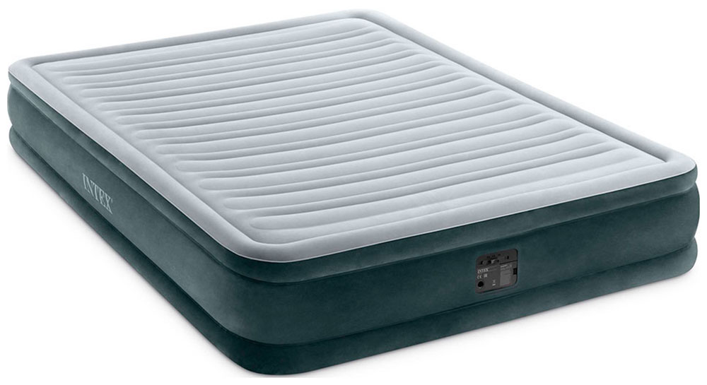 цена Надувная кровать Intex 152х203х33 см ''Comfort-Plush'' встр. насос 220В, до 272 кг