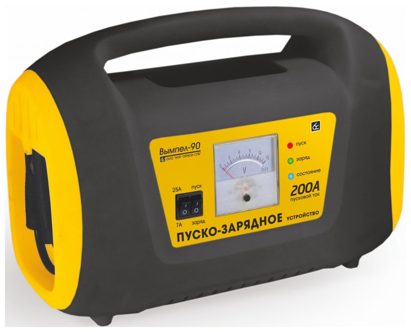Изображение товара Зарядное устройство для автомобилей Вымпел 90 автомат с пусковым током 200 А