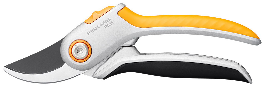 Секатор Fiskars плоскостной металлический Plus P531 Секатор Fiskars плоскостной металлический Plus P531