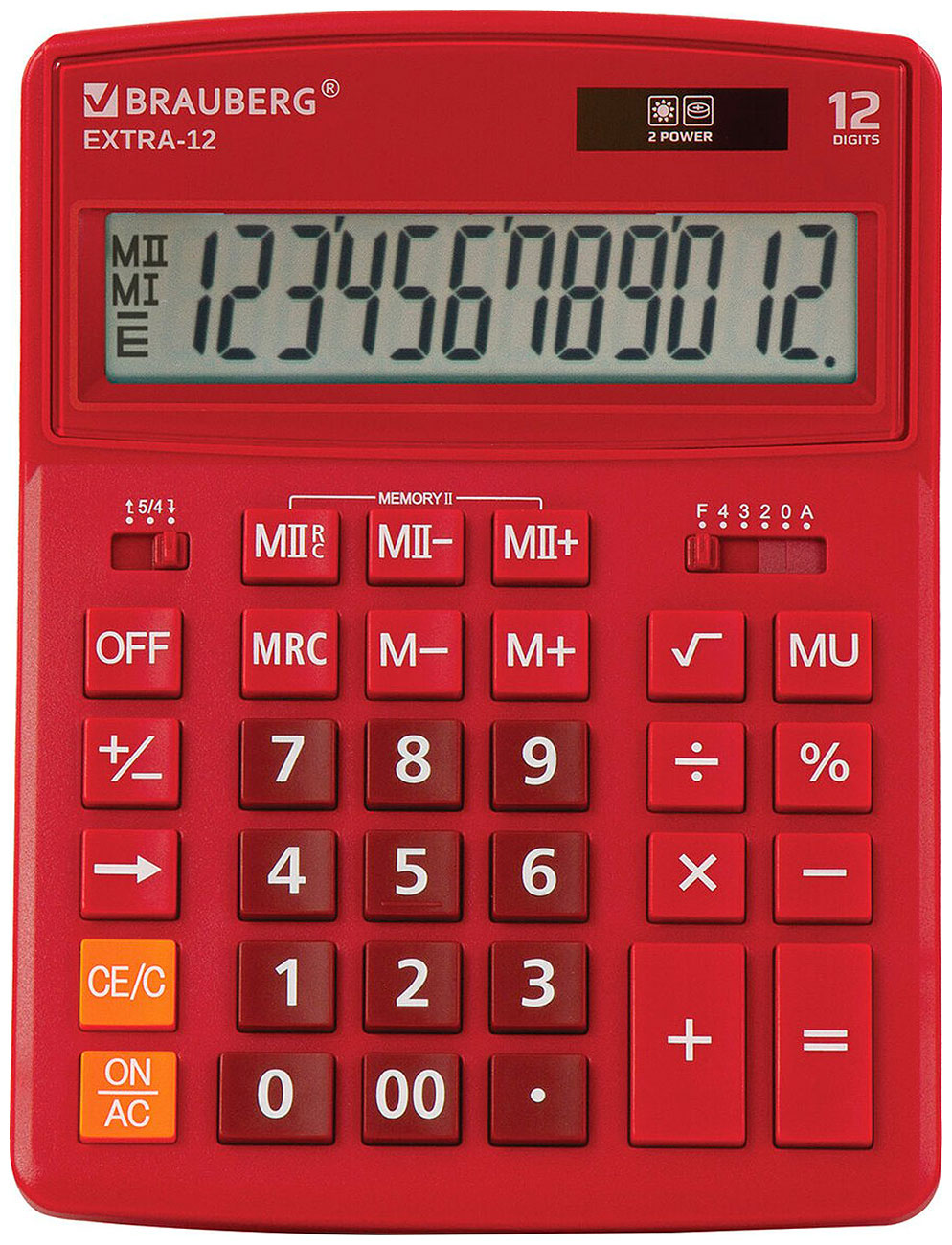 

Калькулятор настольный Brauberg EXTRA-12-WR БОРДОВЫЙ, 250484