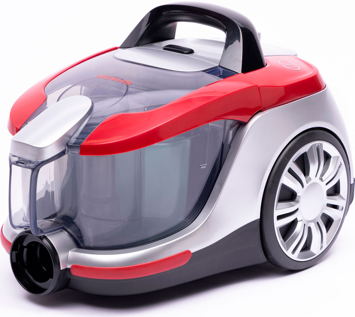 

Пылесос напольный Sharp EC-NB16R-R. красный/серебро, Красный/серебристый